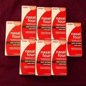 Fast Acting Nasal Spray, 1oz, lot of 8.